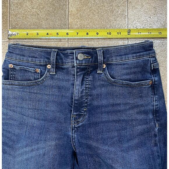 Lucky Brand Jeans Zoe High Rise Straight Leg Raw Hem Women's Size 8/29R - Picture 3 of 16